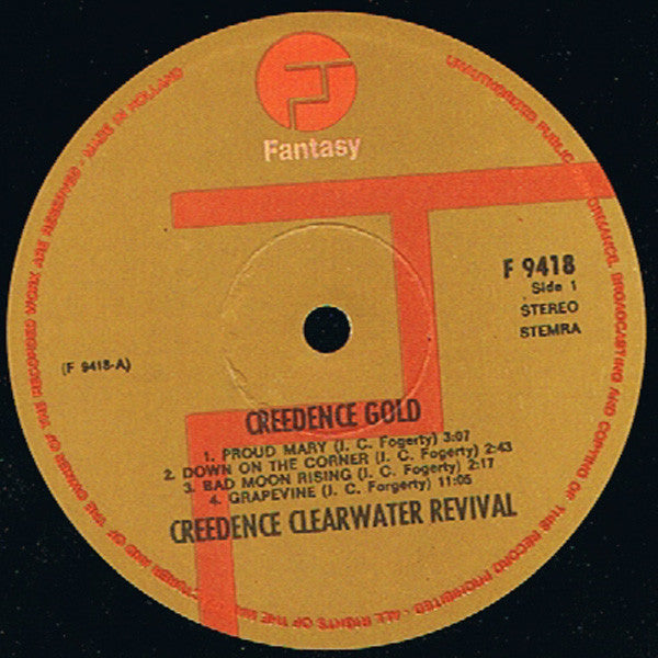 Creedence Clearwater Revival : Creedence Gold (LP, Comp)