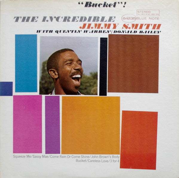 Jimmy Smith : Bucket (LP, Album)