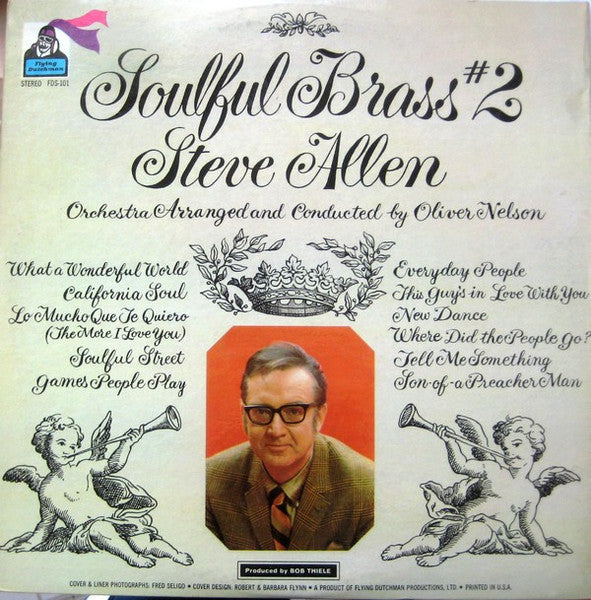 Steve Allen (3) : Soulful Brass #2 (LP, Album)