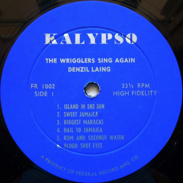 Denzil Laing And Wrigglers : Sing Again (LP, Album)