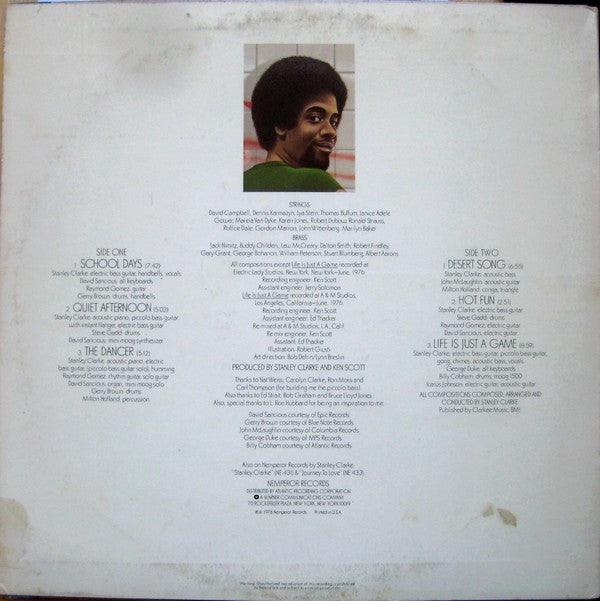 Stanley Clarke : School Days (LP, Album, PR )