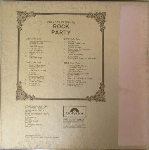 Various : Polydor Presents Rock Party (2xLP, Comp + Box)