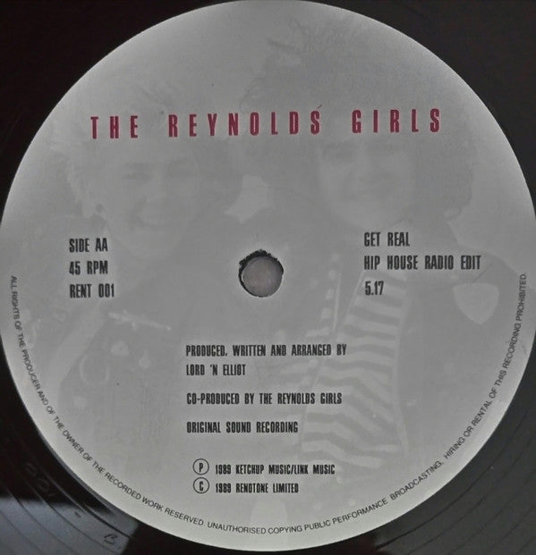 The Reynolds Girls : Get Real (12")