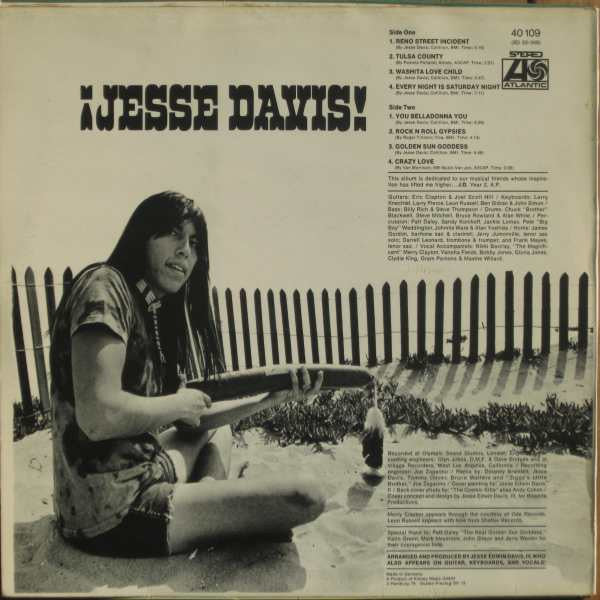 Jesse Ed Davis : ¡Jesse Davis! (LP, Album)