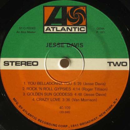 Jesse Ed Davis : ¡Jesse Davis! (LP, Album)