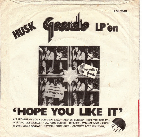 Geordie : Electric Lady (7", Single)