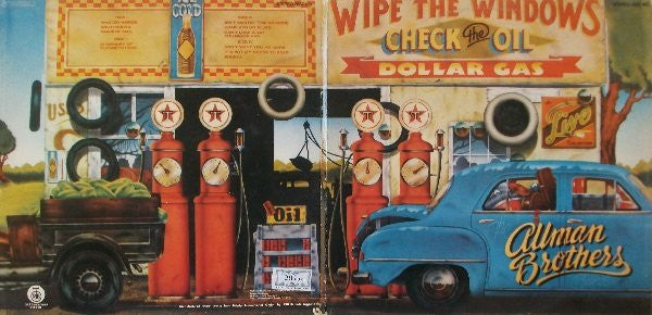 The Allman Brothers Band : Wipe The Windows, Check The Oil, Dollar Gas (2xLP, Album, RE, RP)