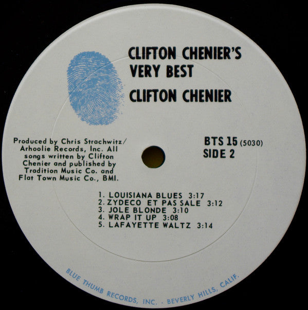 Clifton Chenier : Clifton Chenier's Very Best (LP, Comp, Mono)