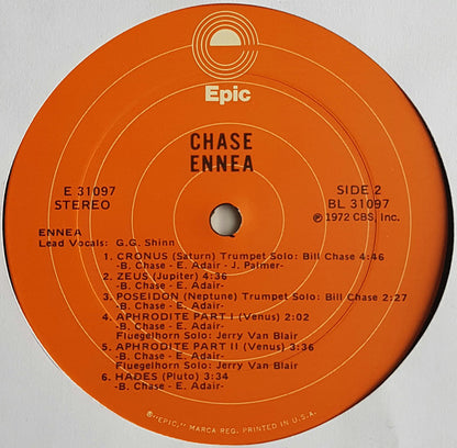 Chase (5) : Ennea (LP, Album, RE)