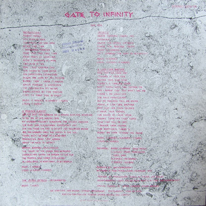 Earth And Fire : Gate To Infinity (LP, Album, inj)