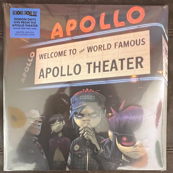 Gorillaz : Demon Days (Live From The Apollo Theater) (2xLP, Album, RSD, Ltd, Red)