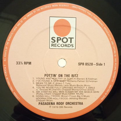 The Pasadena Roof Orchestra : Puttin' On The Ritz (LP, Album)
