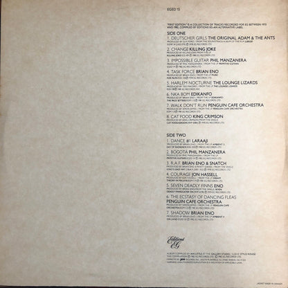 Various : First Edition (LP, Comp)