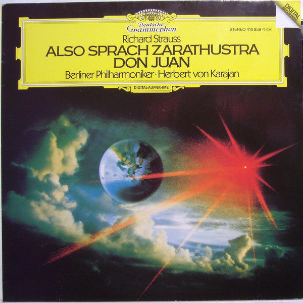 Richard Strauss • Herbert Von Karajan • Berliner Philharmoniker : Also Sprach Zarathustra - Don Juan (LP)