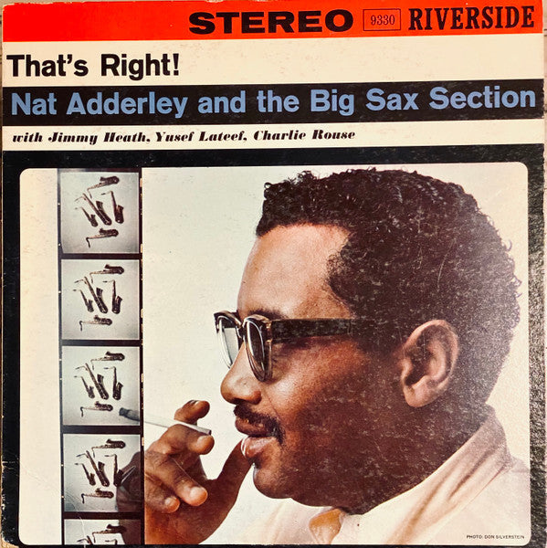 Nat Adderley And The Big Sax Section : That's Right! (LP, Album)