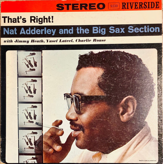 Nat Adderley And The Big Sax Section : That's Right! (LP, Album)