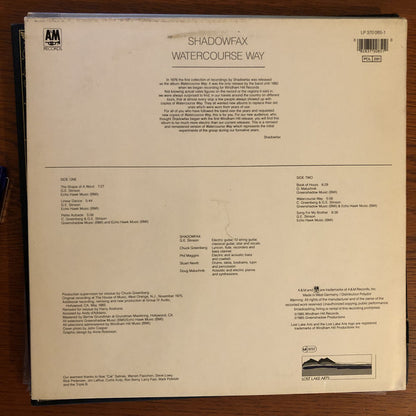 Shadowfax : Watercourse Way (LP, Album, RE)