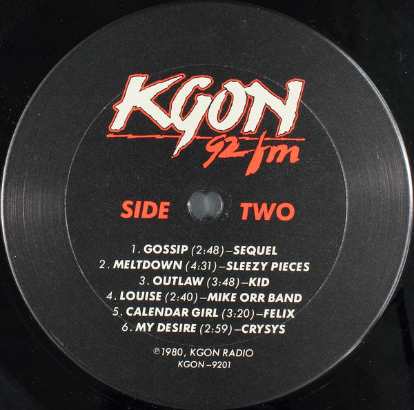 Various : The KGON Album (LP, Album, Comp)