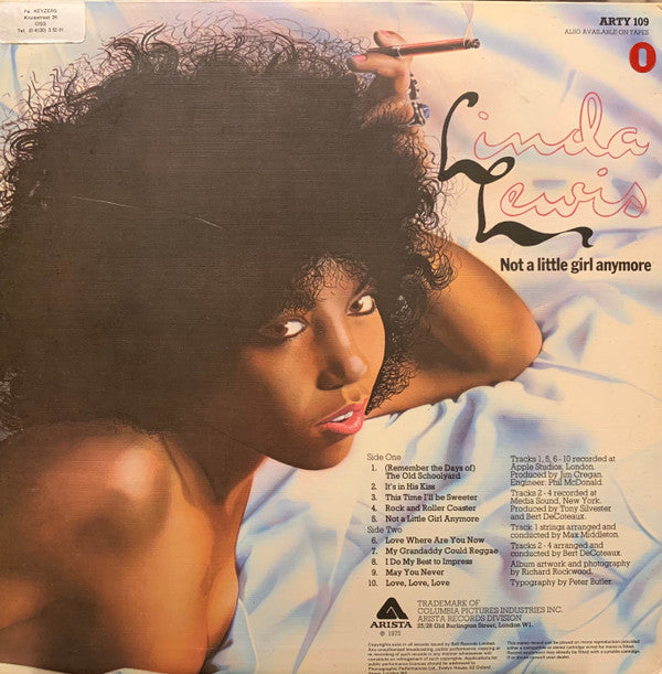 Linda Lewis : Not A Little Girl Anymore (LP, Album)