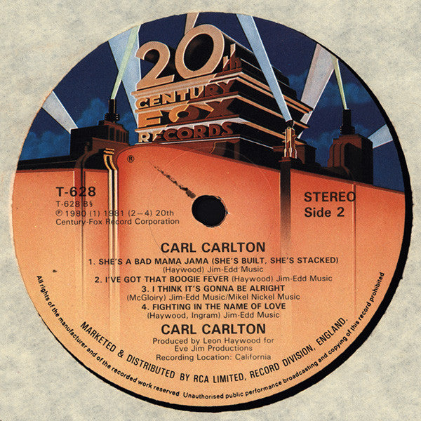 Carl Carlton : Carl Carlton (LP, Album)