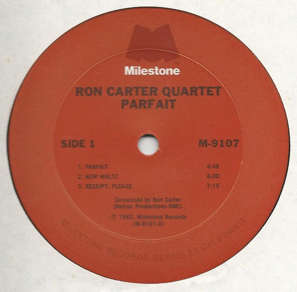 Ron Carter Quartet : Parfait (LP, Album, Ter)