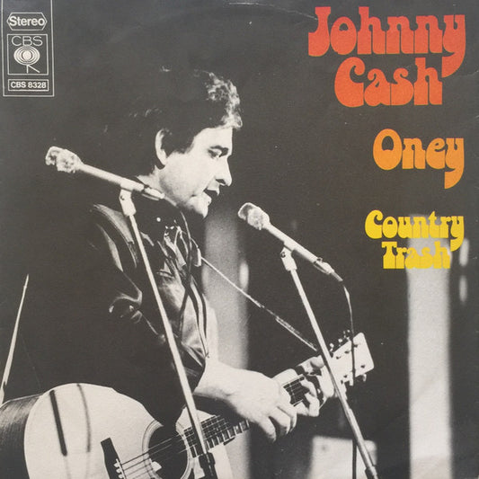 Johnny Cash : Oney / Country Trash (7")