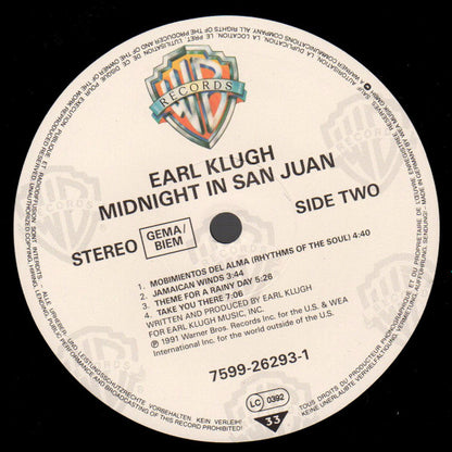 Earl Klugh : Midnight In San Juan (LP)