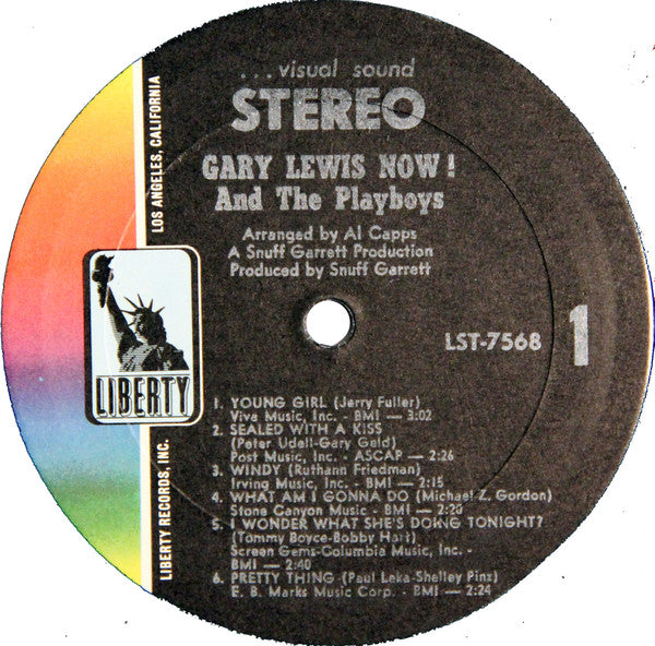 Gary Lewis & The Playboys : Now! (LP, Album)