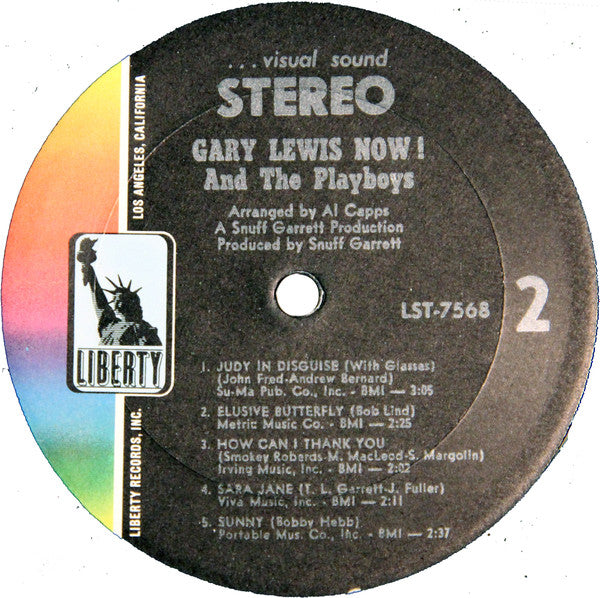 Gary Lewis & The Playboys : Now! (LP, Album)