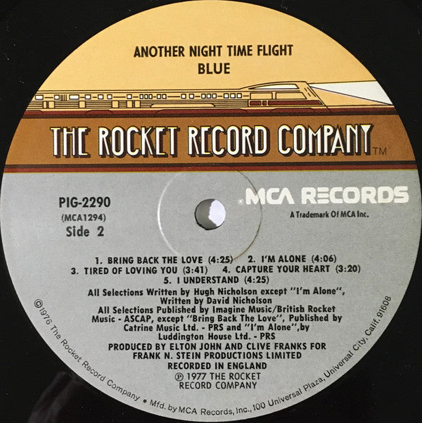 Blue (31) : Another Night Time Flight (LP, Album)