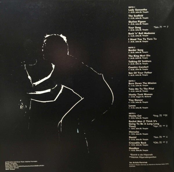 Elton John : Pop Chronik (2xLP, Comp, Gat)