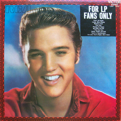 Elvis Presley : For LP Fans Only (LP, Comp, RE)