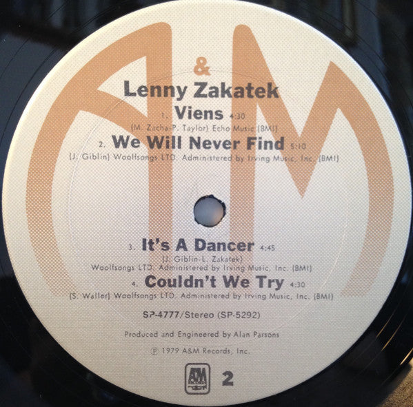 Lenny Zakatek : Lenny Zakatek (LP, Album)