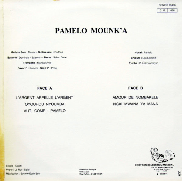 Pamelo Mounk'a : Pamelo Mounk'a (LP, Album)