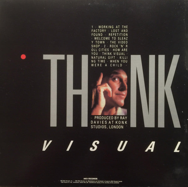 The Kinks : Think Visual (LP, Album)