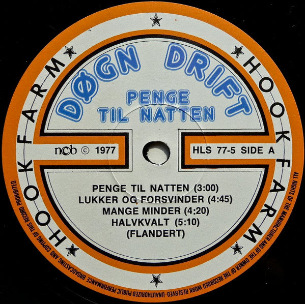 Døgndrift : Penge Til Natten (LP)