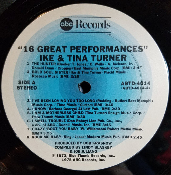 Ike & Tina Turner : Ike & Tina Turner (LP, Comp)