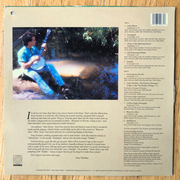 Tony Furtado : Swamped (LP, Album)