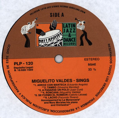 Miguelito Valdes : Miguelito Valdes Sings (LP, Album, RE)