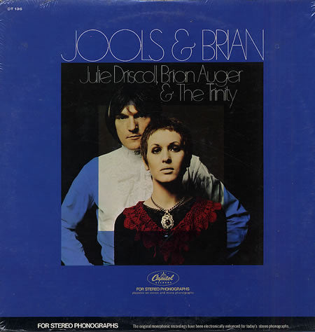 Julie Driscoll, Brian Auger & The Trinity : Jools & Brian (LP, Album, Scr)