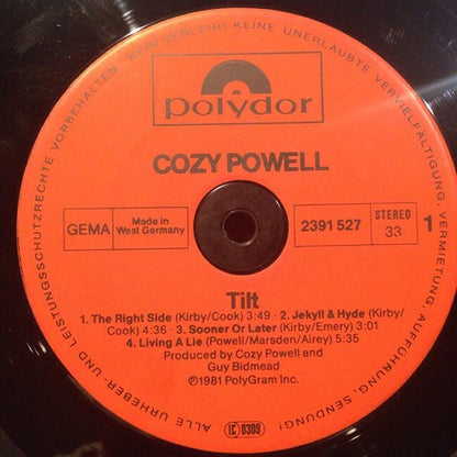 Cozy Powell : Tilt (LP, Album)