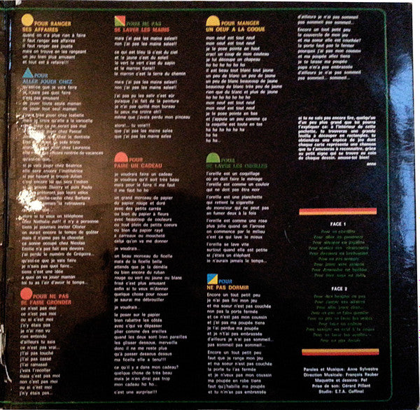 Anne Sylvestre : Chansons Pour... (LP, Album)