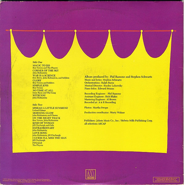 Various : Pippin (LP, Album, No )