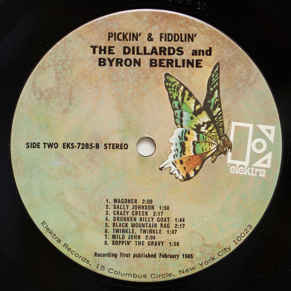 The Dillards With Byron Berline : Pickin' And Fiddlin' (LP, Album, RE)