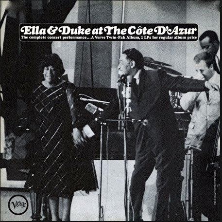 Ella Fitzgerald / Duke Ellington : Ella & Duke At The Côte D'Azur (The Complete Concert Performance ...) (2xLP, Album, RE)