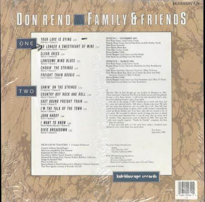 Don Reno : Family & Friends (LP, Album)
