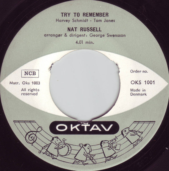 Nat Russell (2) : Goodnight Kiss From Me / Try To Remember (7", Single, Pus)