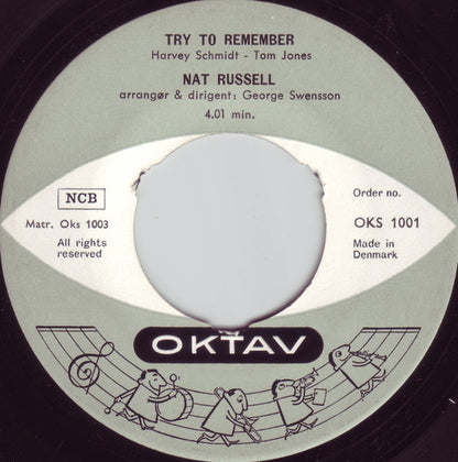 Nat Russell (2) : Goodnight Kiss From Me / Try To Remember (7", Single, Pus)