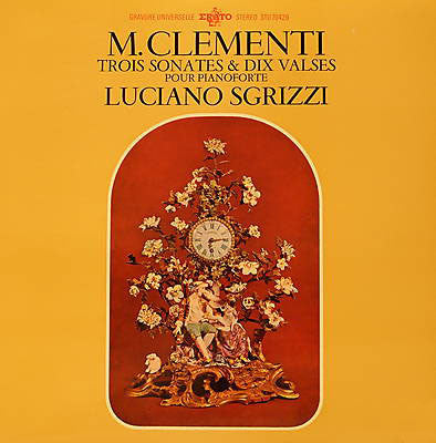 Muzio Clementi / Luciano Sgrizzi : Trois Sonates & Dix Valses (LP, Alb)