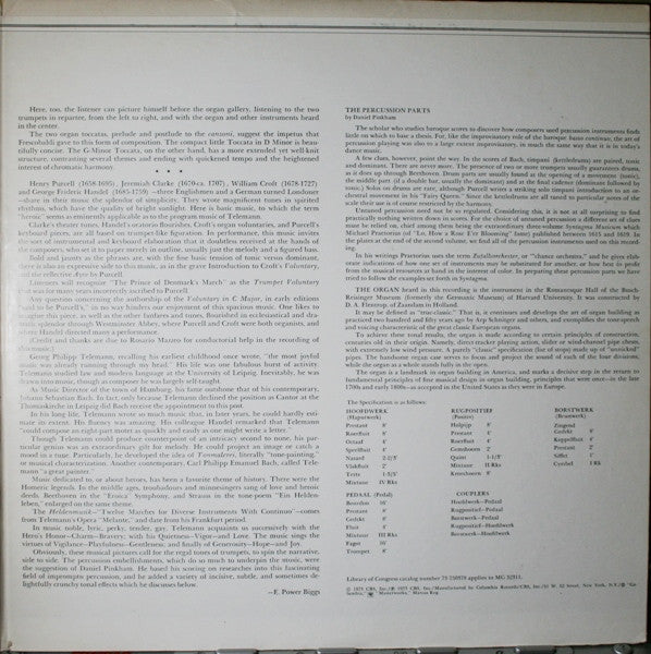 E. Power Biggs, New England Brass Ensemble, Richard Burgin : Heroic Music For Organ, Brass & Percussion (2xLP, Comp, Gat)